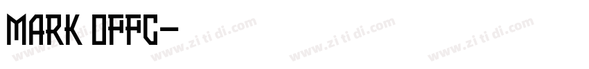 Mark Offc字体转换